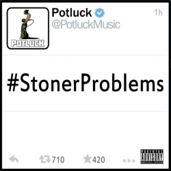 CD- Potluck: Stoner Problems (2015) (Autographed)