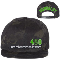 420 UnderRated Hat (camo)